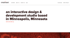Desktop Screenshot of creativearc.com